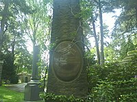 Sterkyn hauta Norra begravningsplatsenissa Tukholmassa.