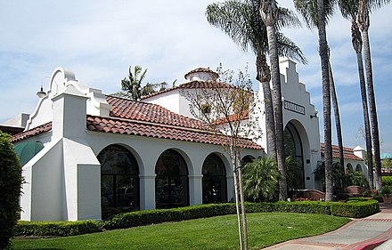 The historic Union Pacific depot, built in 1923.