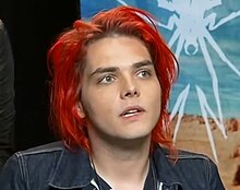 Gerard Way durante un'intervista nel 2011