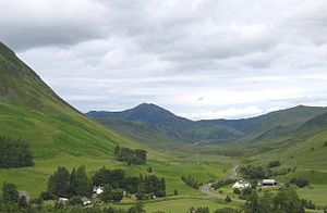 Spideal Ghlinn Sìdh: áit lonnaithe in Albain