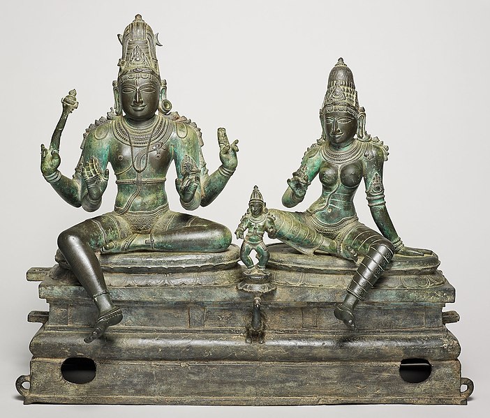 File:God Shiva and Goddess Uma Seated with Their Son, Skanda (Somaskanda) (cropped).jpg