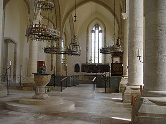 The interior of the church Gotland-KircheLau-02.jpg