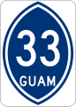 File:Guam Route 33.svg