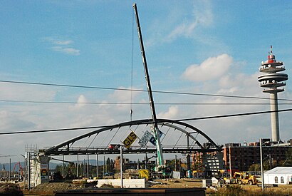 So kommt man zu der Südbahnhofbrücke mit den Öffentlichen - Mehr zum Ort Hier