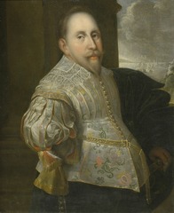 Gustav II Adolf (1594-1632), king of Sweden, married Maria Eleonora of Brandenburg