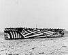 Argus in late 1918, painted in dazzle camouflage