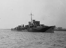 HMS Blankney in 1943 HMS Blankney 1943 IWM FL 2355.jpg