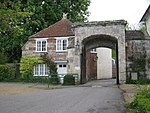 South or Harnham Gate and South Gate House Harnham Gate, internal view.JPG