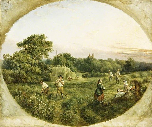 Hay-Making, Handsworth (1859) by William Ellis