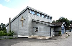 View of the village church