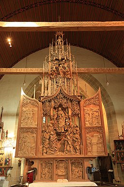 Herrgottskirche (Creglingen) Riemenschneideraltar 2014-09-23-113