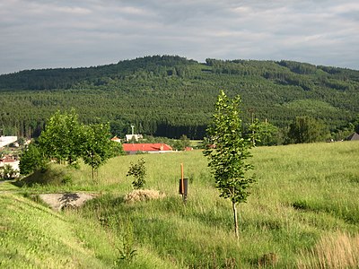 Holoubkov : colline Trhoň.