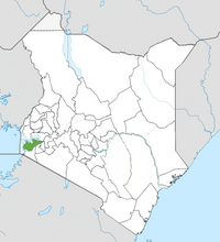 Mahali paWilaya ya Homa Bay