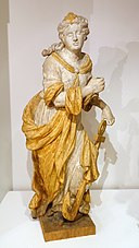 Hope by Anton Detlef Jenner, from the high altar of the Braunschweiger Dom, 1730 AD, wood - Braunschweigisches Landesmuseum - DSC04619.JPG