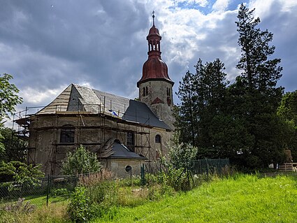 Horní Vítkov : Église de la Visitation de la Vierge Marie.