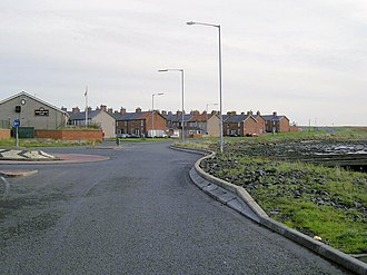 North Blyth settlement in November 2006 Houses - geograph.org.uk - 277409.jpg