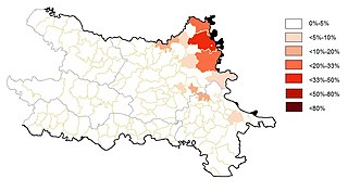 Hungarians of Croatia (according to the 2011 census)