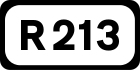 R213 yol kalkanı}}