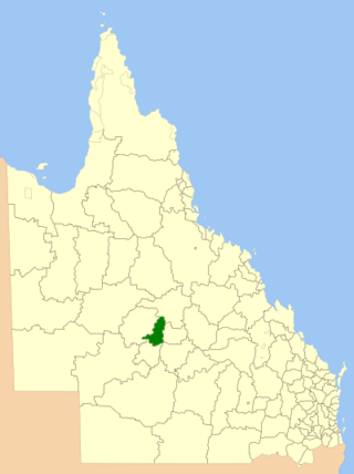 <span class="mw-page-title-main">Shire of Ilfracombe</span> Local government area in Queensland, Australia