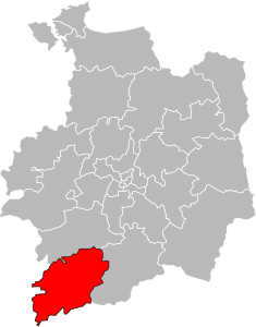 Canton de Redon - Localisation