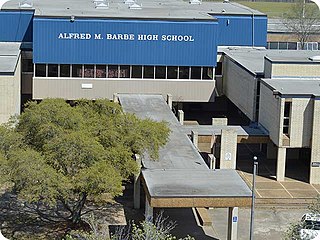 <span class="mw-page-title-main">Alfred M. Barbe High School</span> Public secondary school in Lake Charles, Louisiana, United States