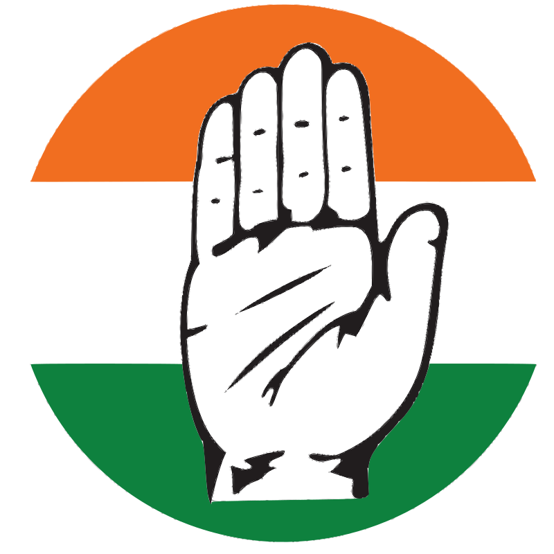 Indian National Congress Party I INC I Flag Bike Sticker – Peacockride