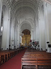 Kathedrale Von Goa: Geschichte, Architektur, Innenraum