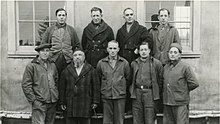 Italian Canadian men at an internment camp Italian-Canadian men at an internment camp.jpg