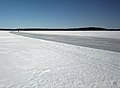 Eisstrasse auf dem Kyrösjärvi