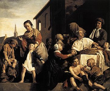 Le assistenti ai bambini dell'orfanotrofio di Haarlem, 1663, Museo Frans Hals, Haarlem