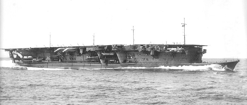 File:Japanese aircraft carrier Ryūjō underway on 6 September 1934.jpg
