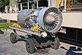 Jet engine (Lockheed F-104 G Starfighter?), 20th cent. Athens War Museum.