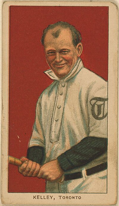 Kelley's 1909 American Tobacco Company baseball card