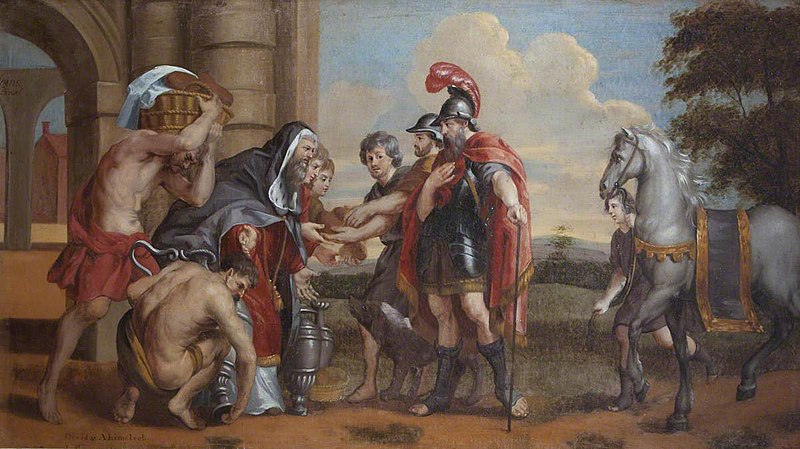 File:John Theodore Heins Senior (1697-1756) - The Meeting of Abraham and Melchizedek - 1401284 - National Trust.jpg