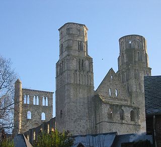 <span class="mw-page-title-main">Jumièges</span> Commune in Normandy, France