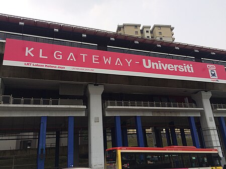 Stesen_LRT_KL_Gateway-Universiti