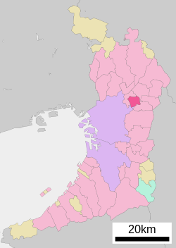 Kadoma in Osaka Prefecture Ja.svg