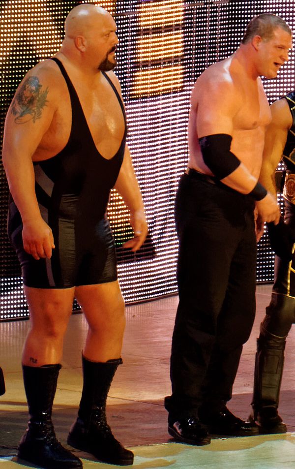 Big Show and Kane as part of The Authority, on Raw in 2015.