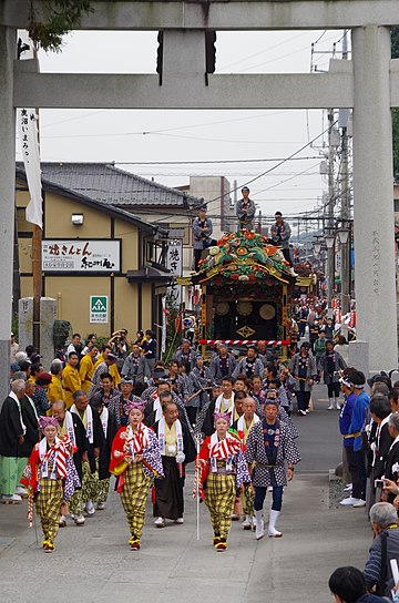 鹿沼今宮神社祭の屋台行事