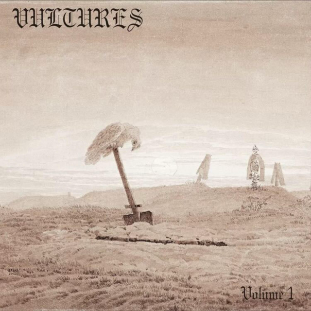 Cover originally promoted and seen on the album's pre-release page on Apple Music; this is still used for the Vultures Pack compilation EP.