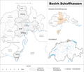 Municipalities in the district of Schaffhausen