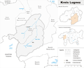 Municipalities in the circle of Lugnez