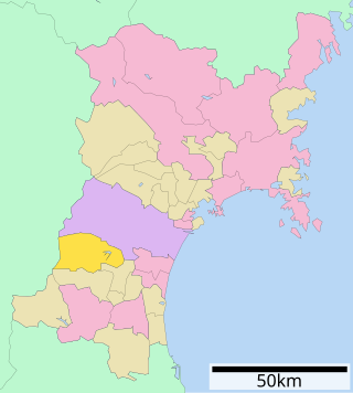 川崎町 (宮城県)位置図