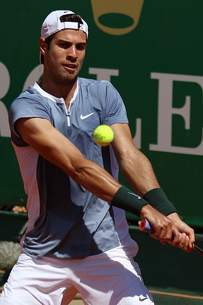 Khachanov at the 2022 Monte-Carlo Masters
