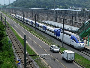 A KTX-II train in 2009