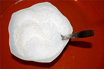 Coarse salt for koshering meat