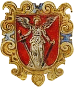 Герб воєводства в Польському королівстві. З акту короля Сигізмунда III 1588 р.