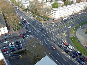 Straßenkreuzung: Alternative Formen, Benutzung, Siehe auch