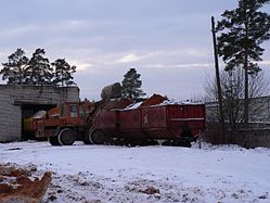 Offener Güterwagen TSV-6a für Torf