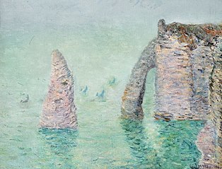 L'aiguille Et La Porte D'aval (étretat)